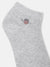 Gant Men Grey Solid Ankle Length Socks