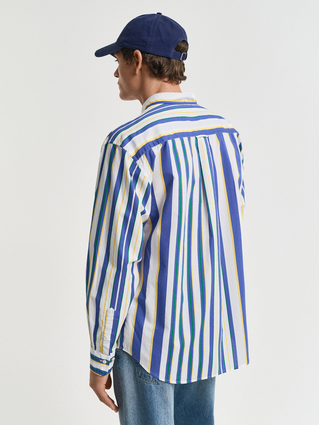 Gant Men Multi Button-Down Collar Full Sleeves Shirt