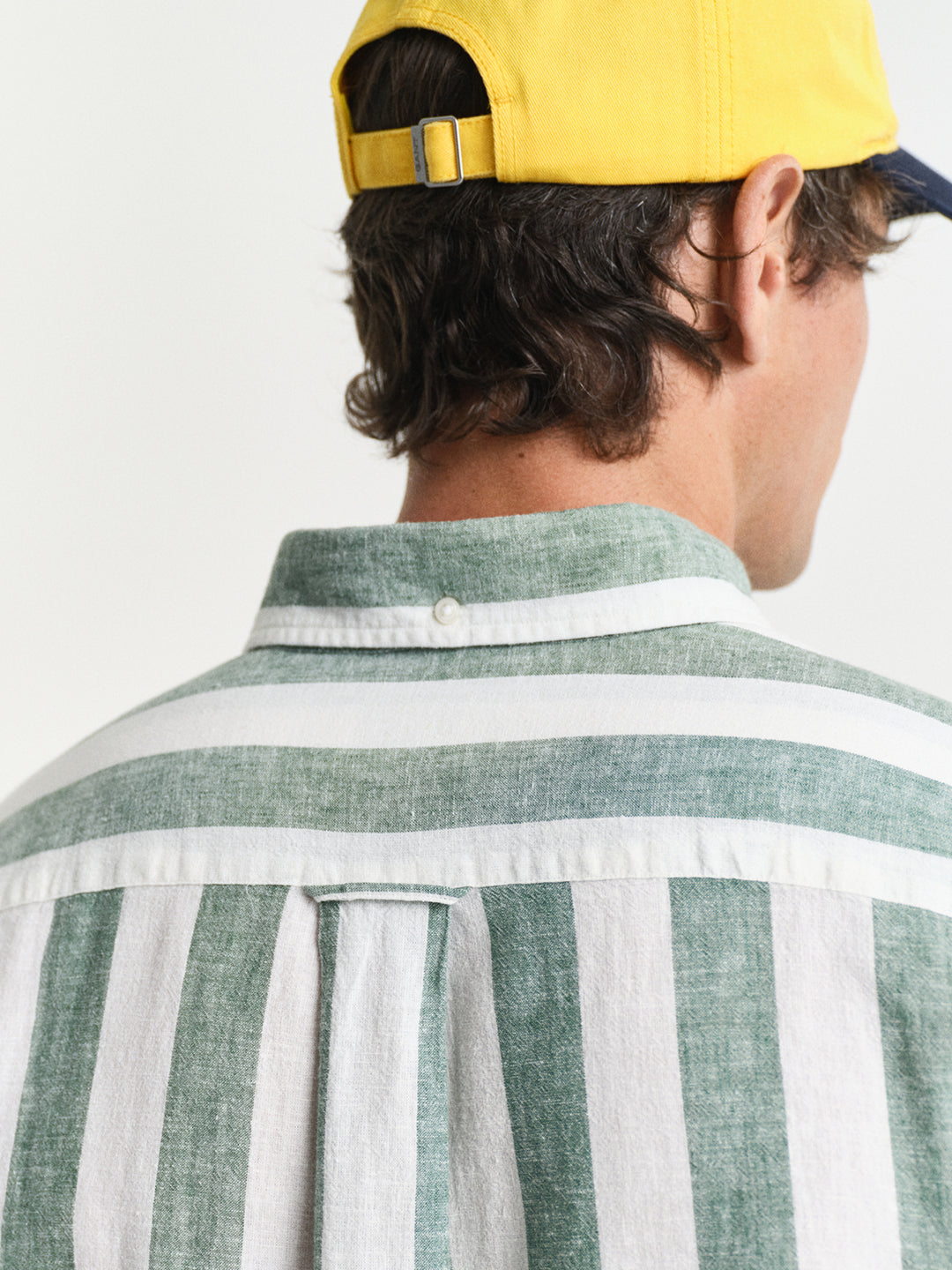 Gant Men Green Button-Down Collar Full Sleeves Shirt