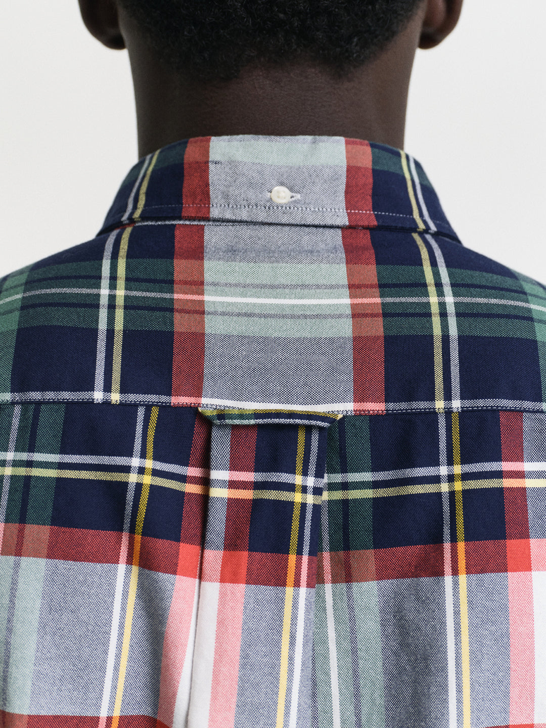 Gant Men Red Button-Down Collar Full Sleeves Shirt