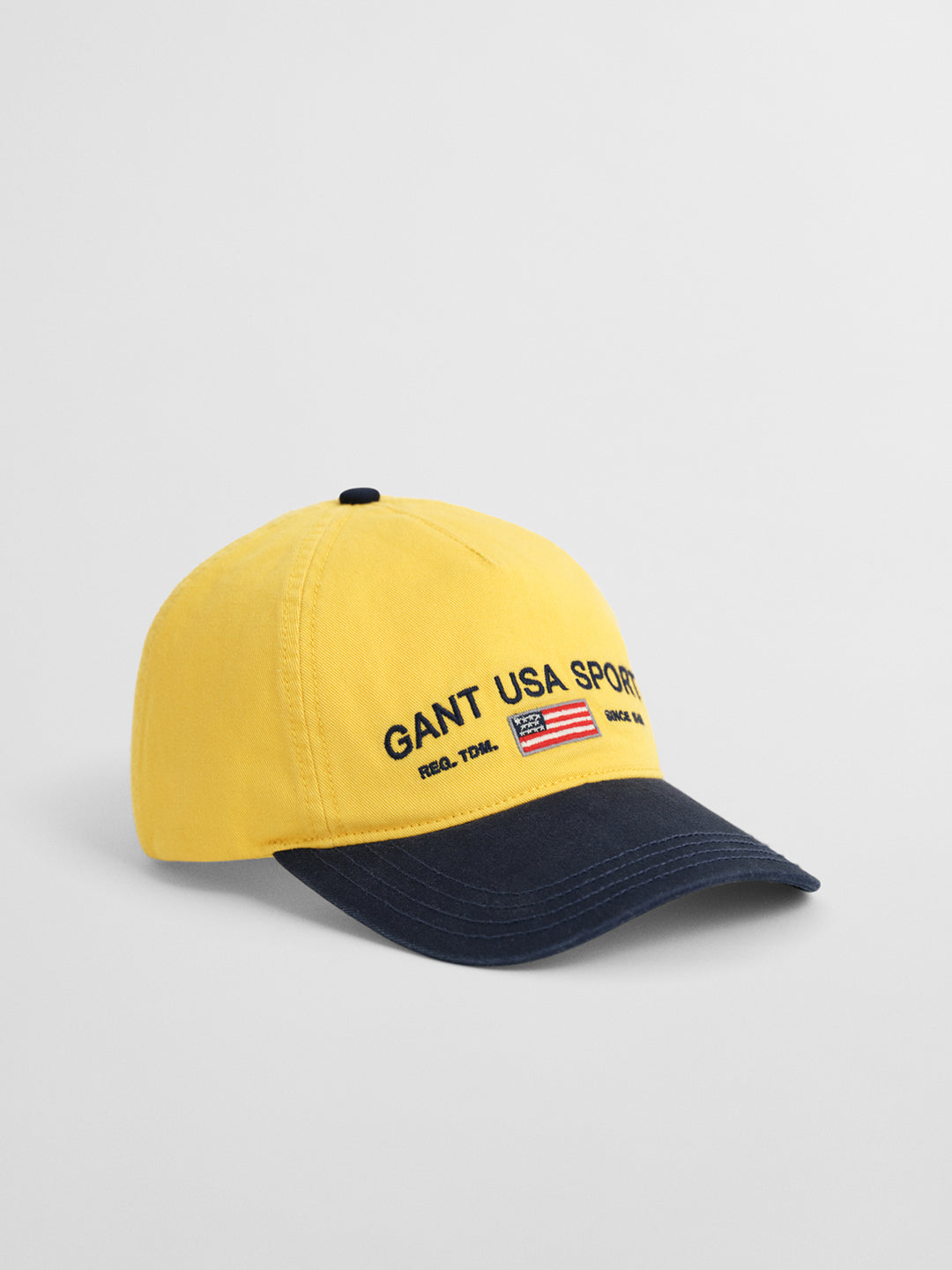 Gant Men Yellow Embroidered Baseball Caps