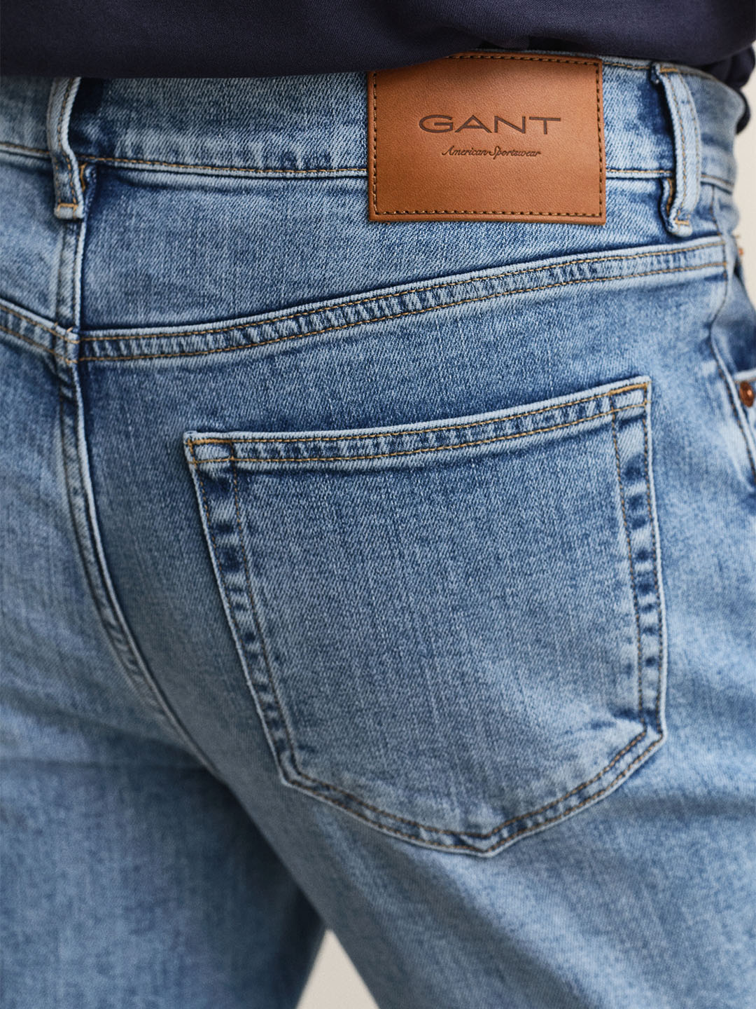 Gant Men Blue Slim Fit Jeans