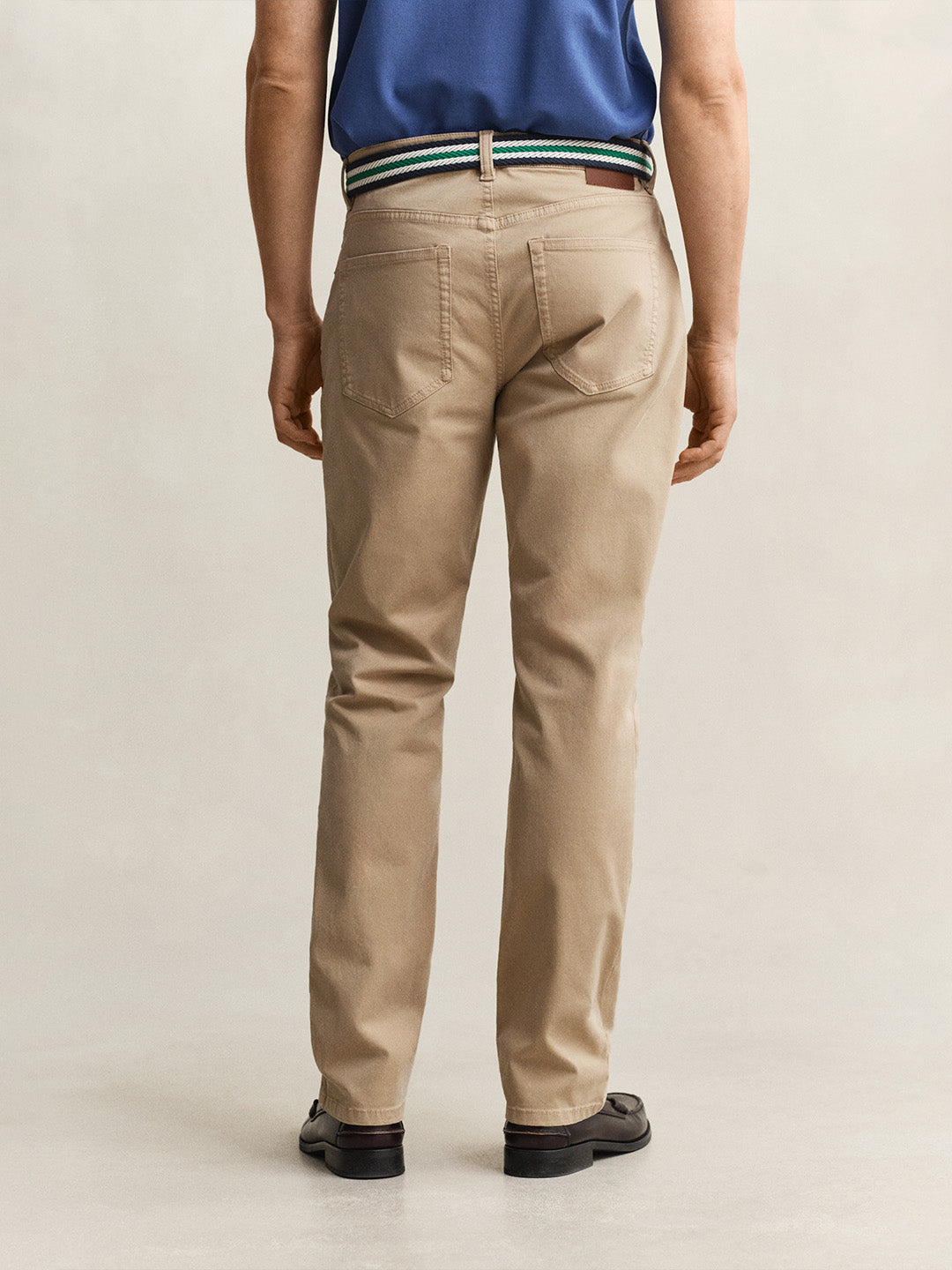 Gant Men Khaki Regular Fit Jeans