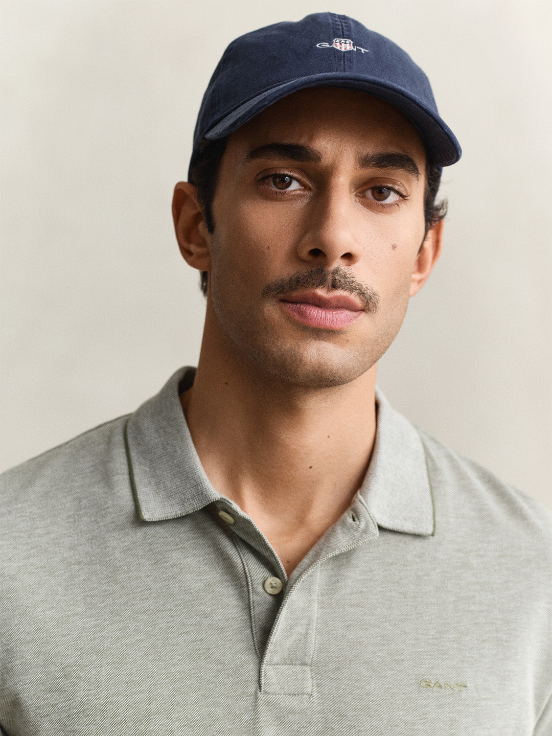 Gant Men Green Cotton Polo T-Shirt