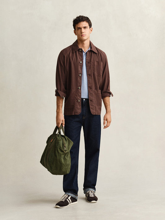 Gant Men Blue Cotton Polo T-Shirt