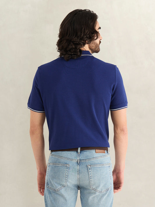 Gant Men Blue Polo T-Shirt