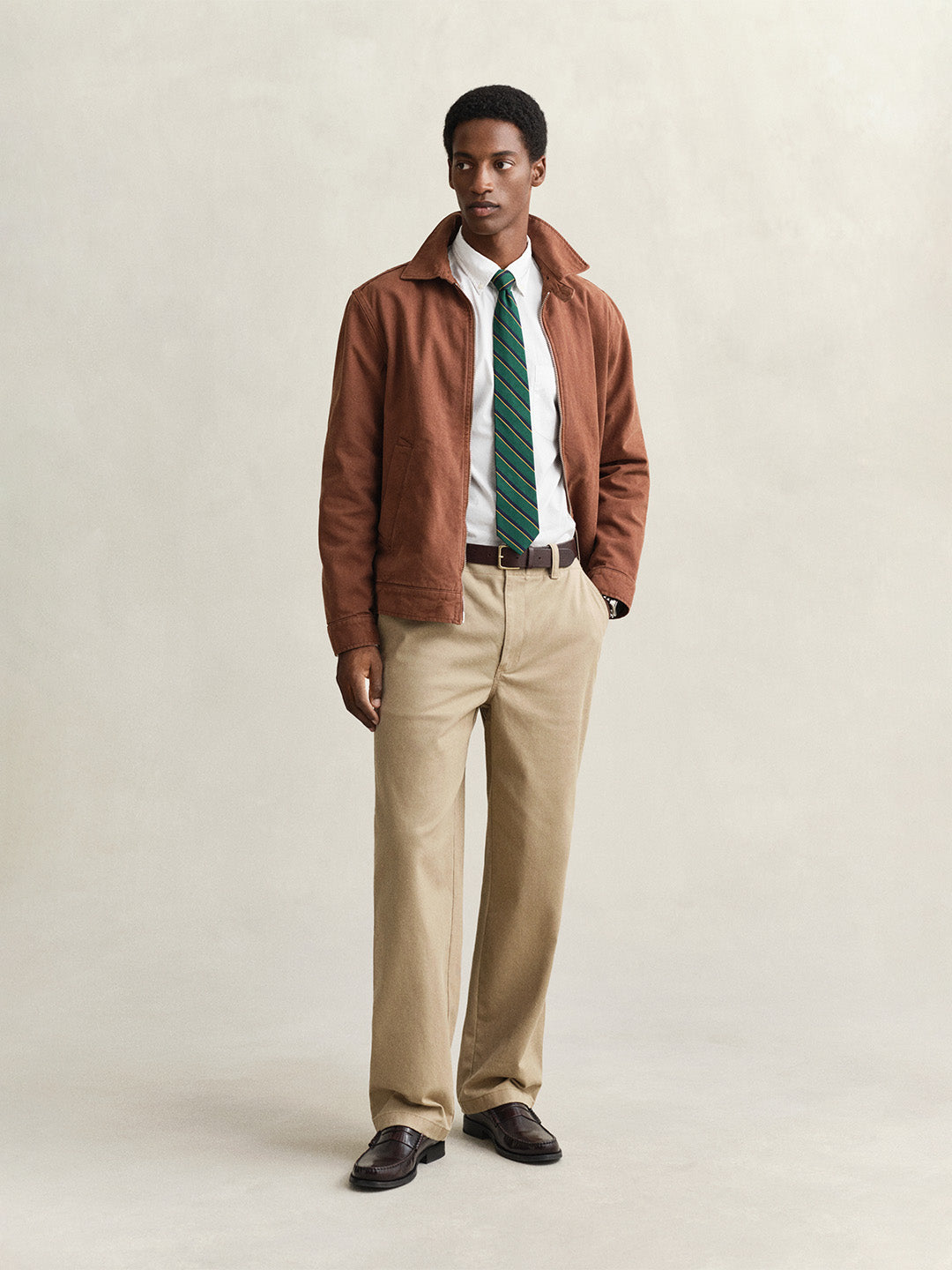 GANT Men White Classic Poplin Shirt