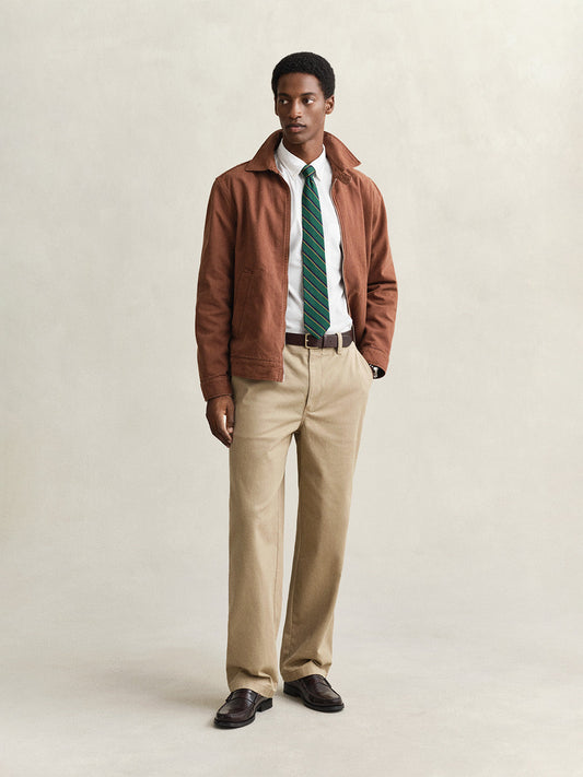 GANT Men White Classic Poplin Shirt