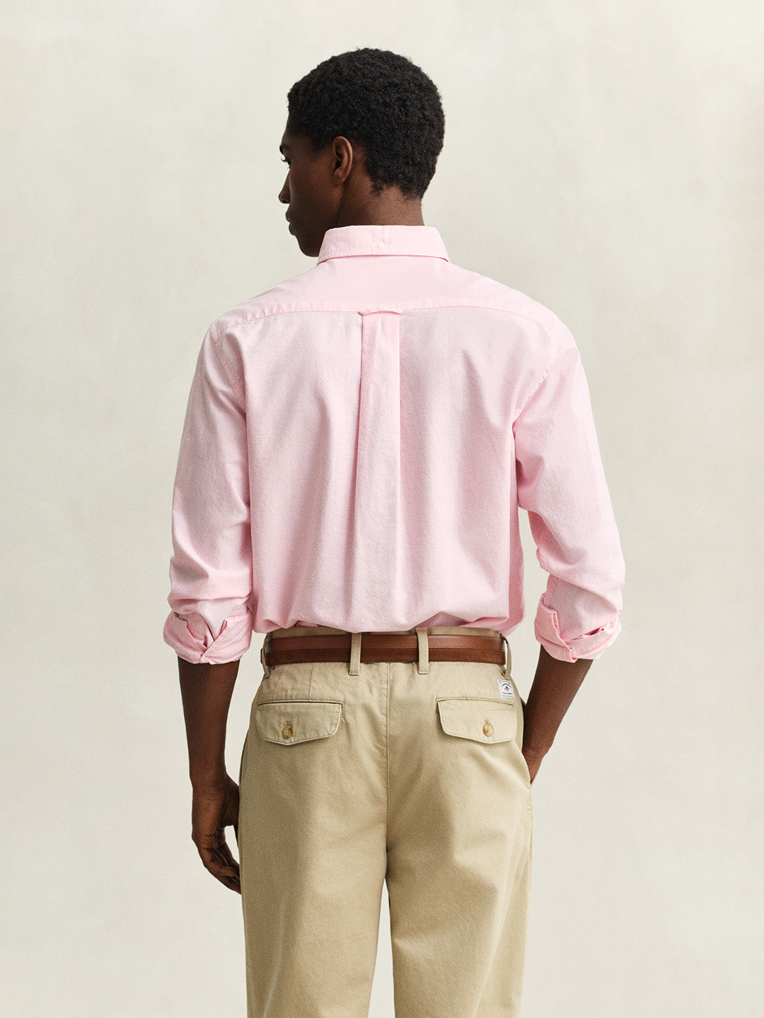 GANT Men Pink Regular Fit Classic Oxford Shirt