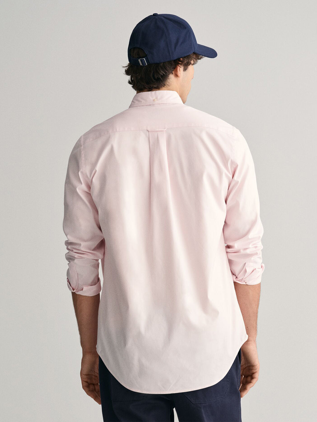 GANT Men Pink Pinpoint Oxford Shirt