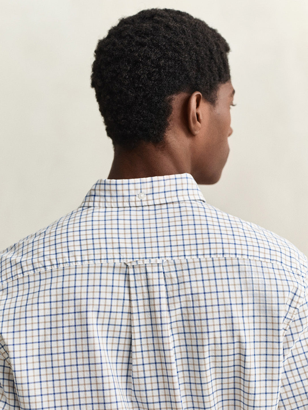 Gant Men Multicolor Checked Regular Fit Classic Poplin Shirt