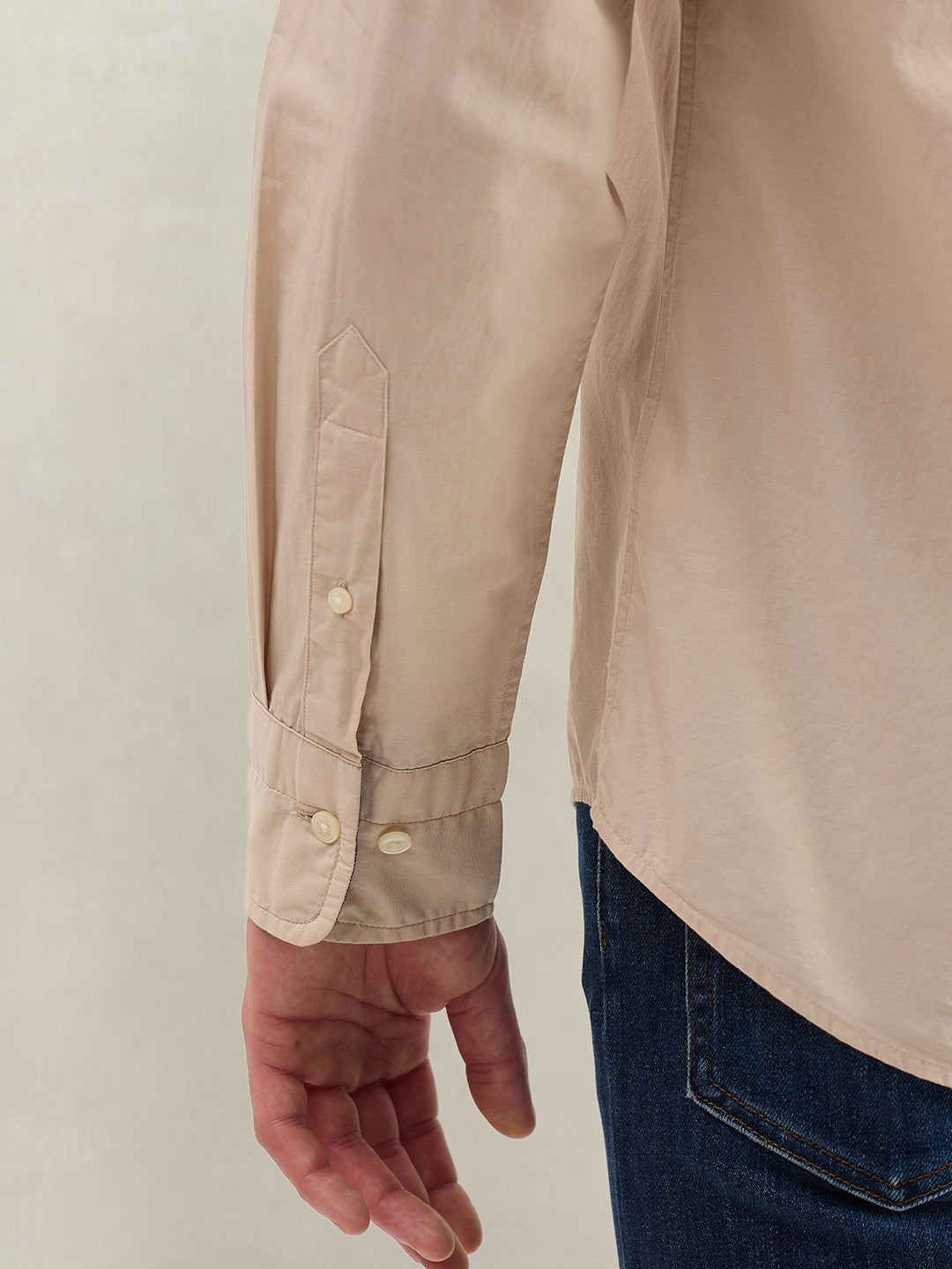 Gant Men Printed Beige Shirt