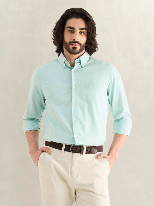 Gant Men Green Shirt