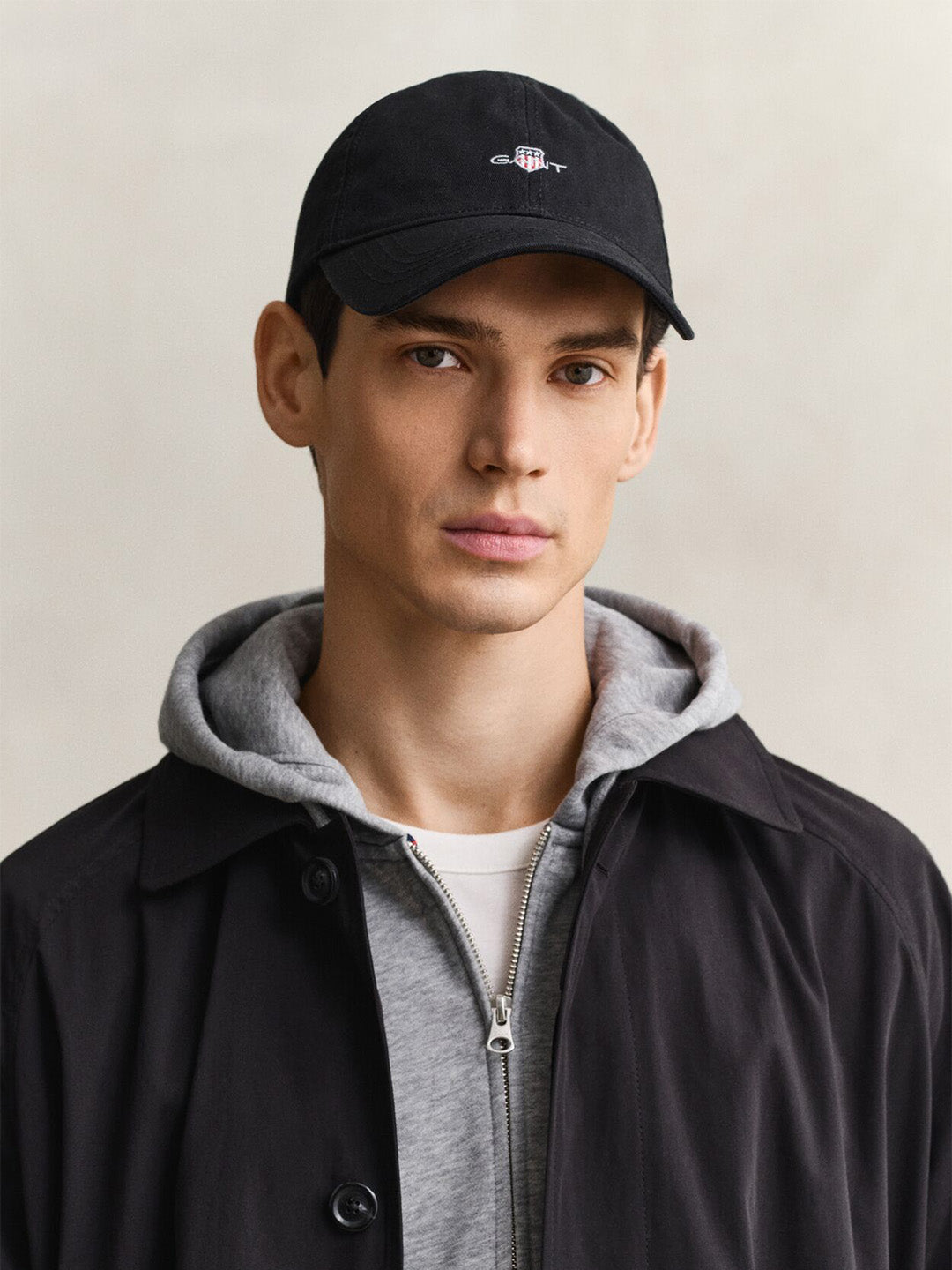Gant Men Black Shield Cap