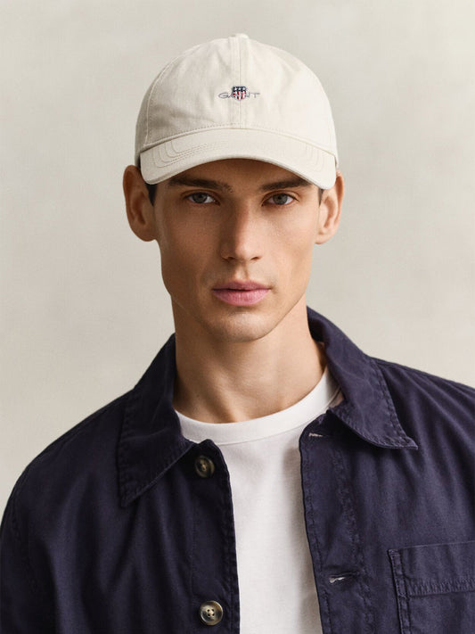 Gant Men White Shield Cap