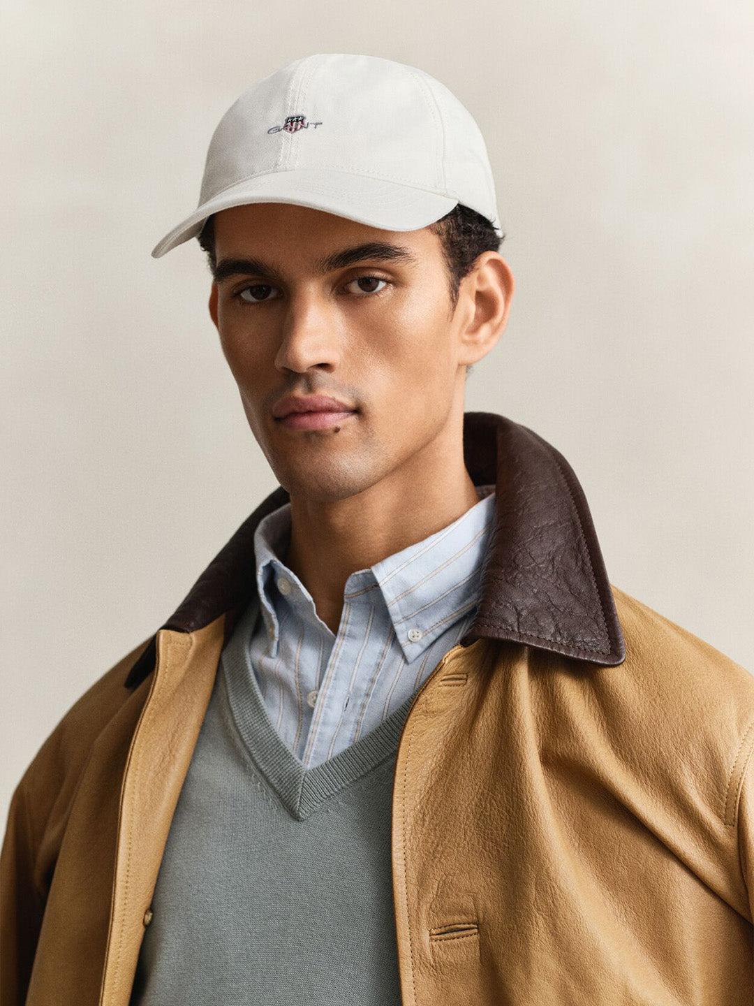 Gant Men White Shield Cap