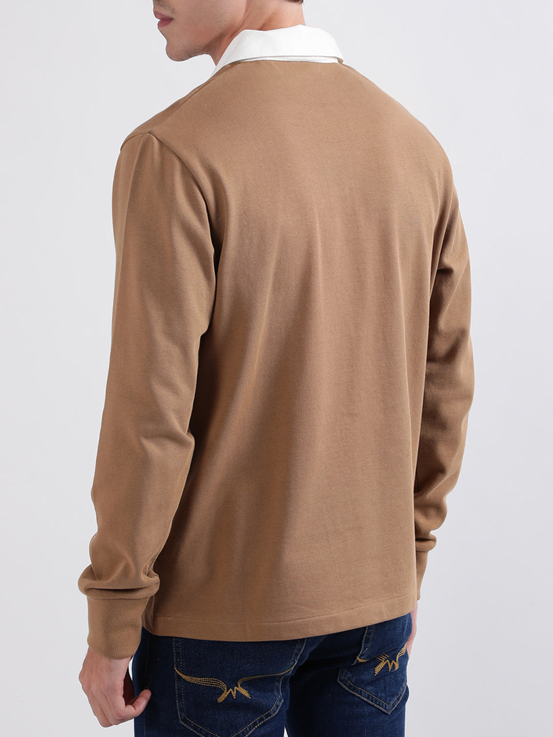 Gant Warm Khaki Regular Fit Polo T-Shirt