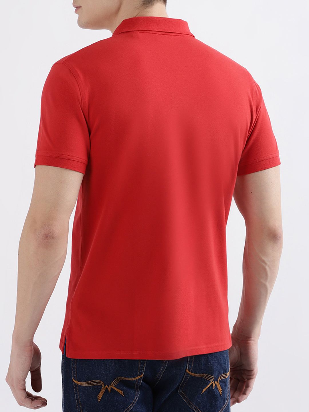 Gant Rich Red Fashion Regular Fit Polo T-Shirt