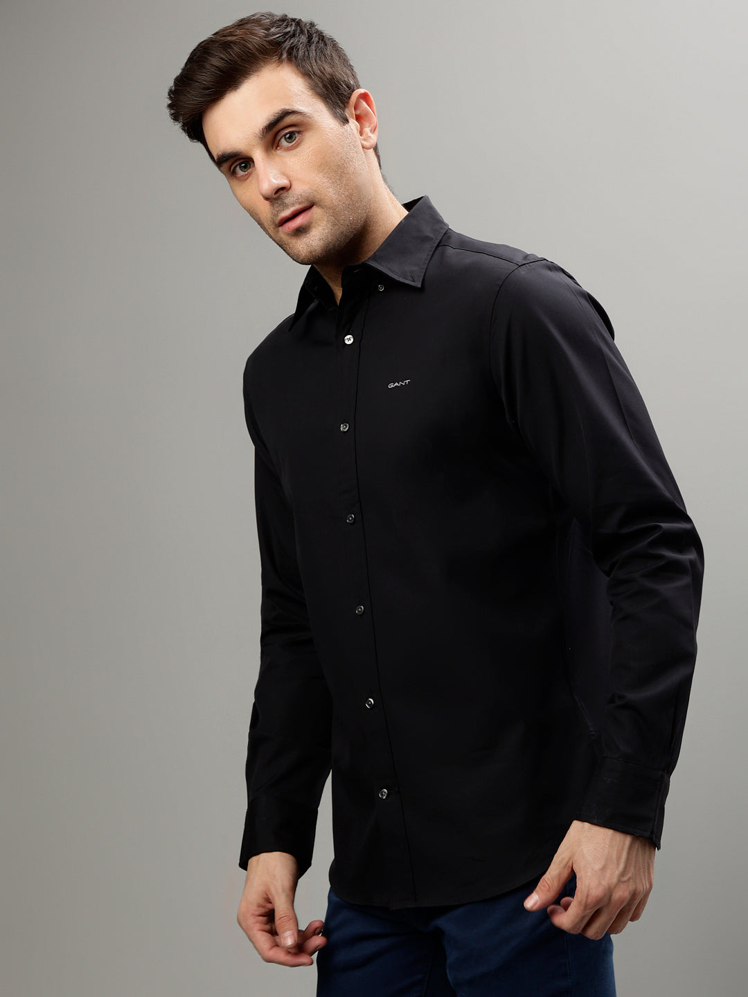 Gant Black Fashion Regular Fit Shirt