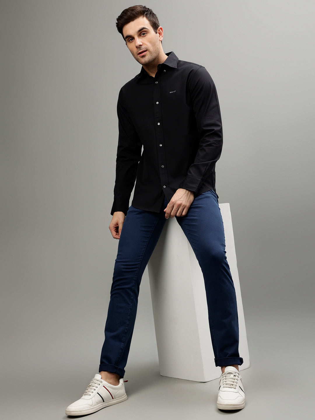 Gant Black Fashion Regular Fit Shirt