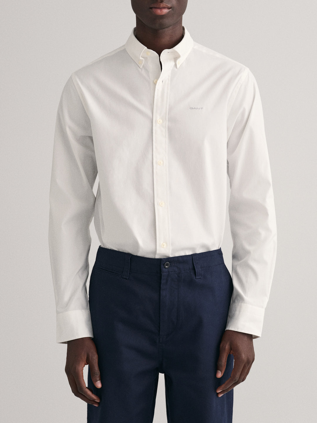Gant White Fashion Regular Fit Shirt