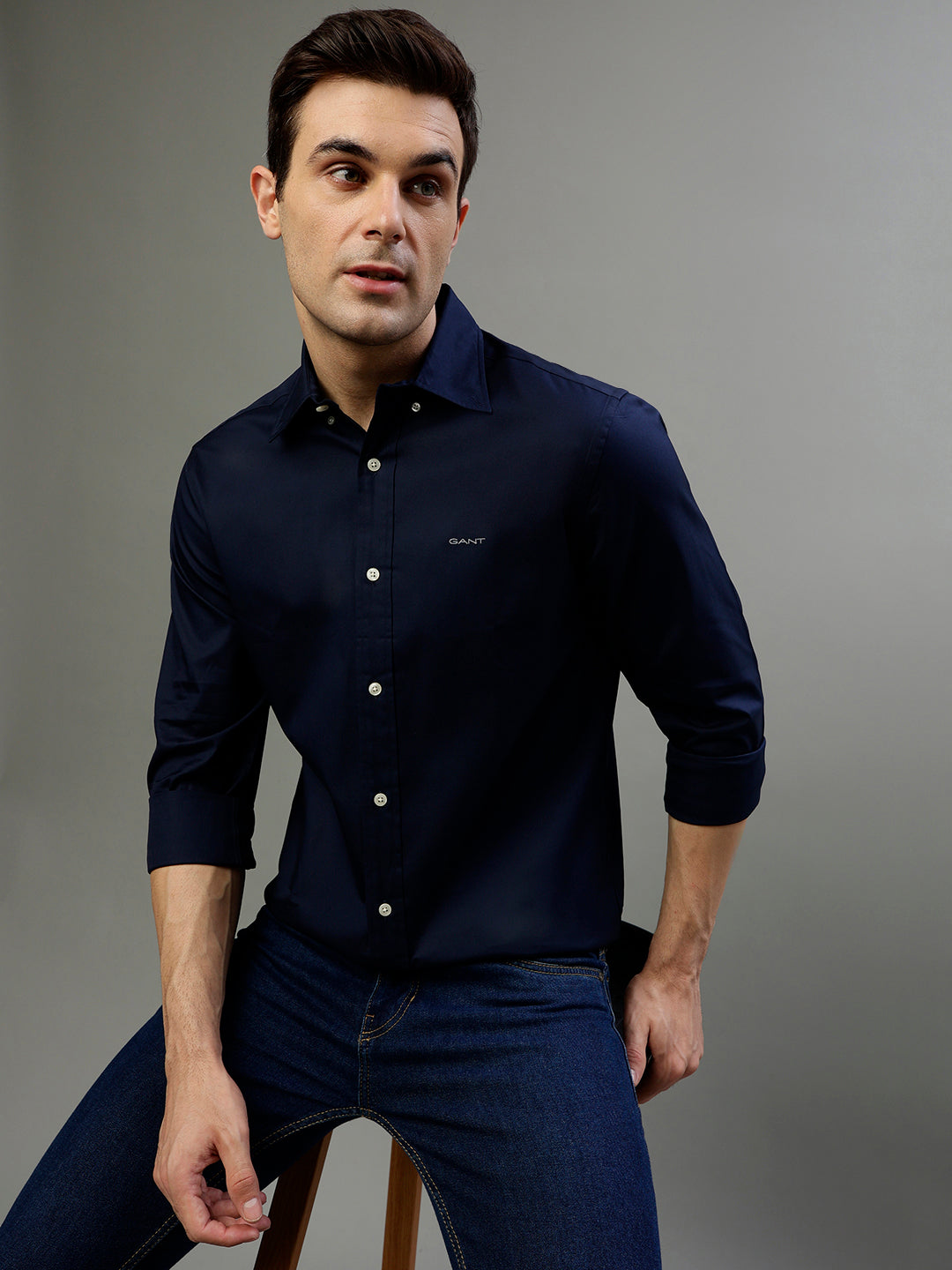 Gant Marine Fashion Regular Fit Shirt