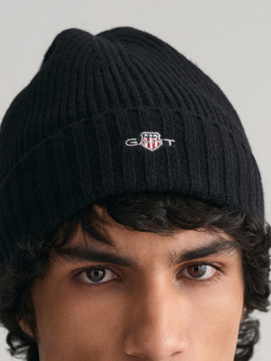 Gant Men Black Solid Hat