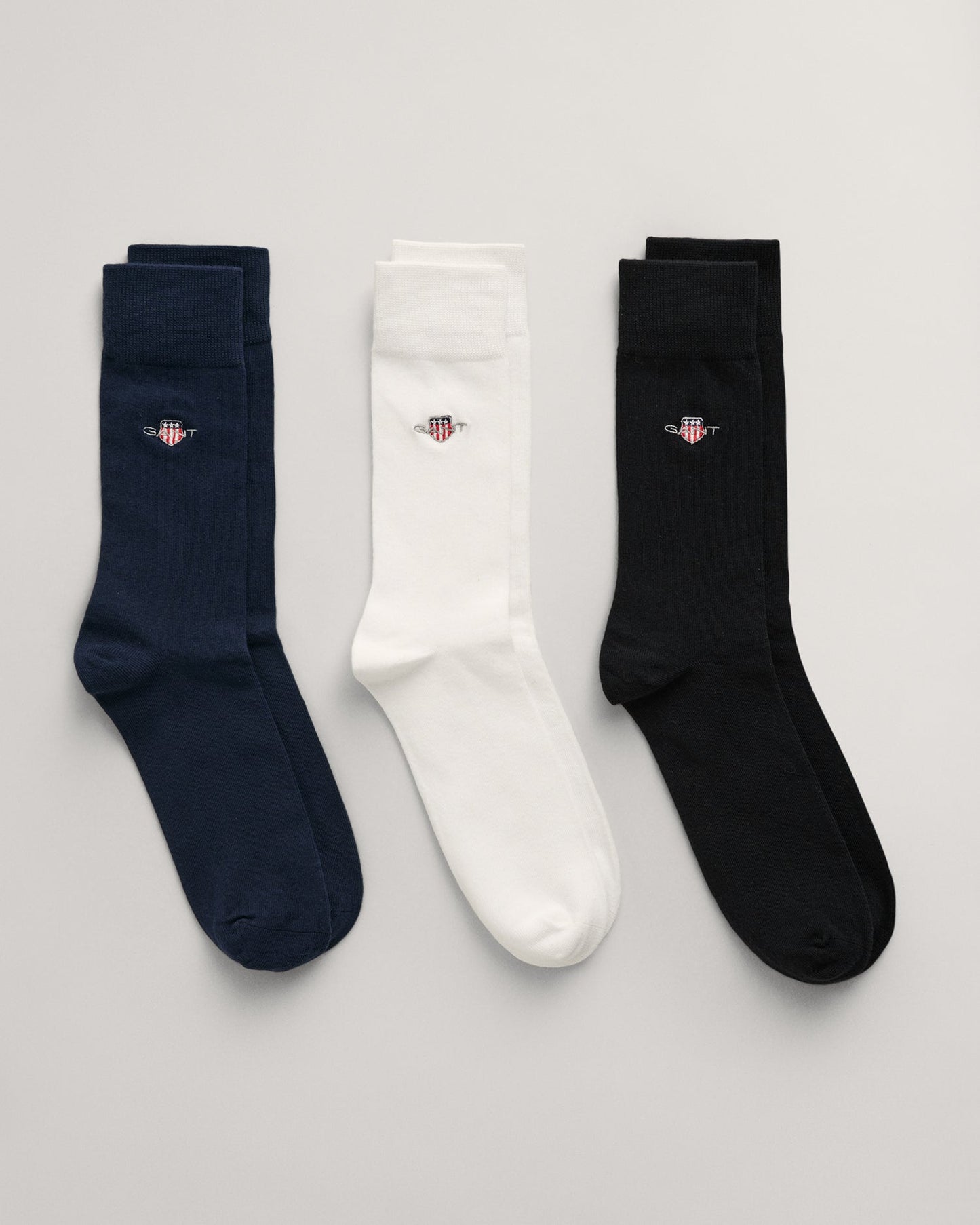 Gant Men Black Solid Socks