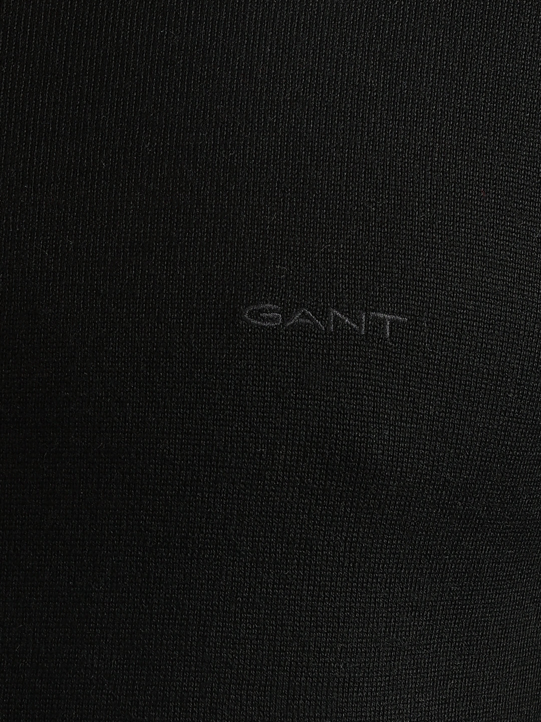 Gant Men Black Solid Turtle Neck Full Sleeves Pullover Style Sweater