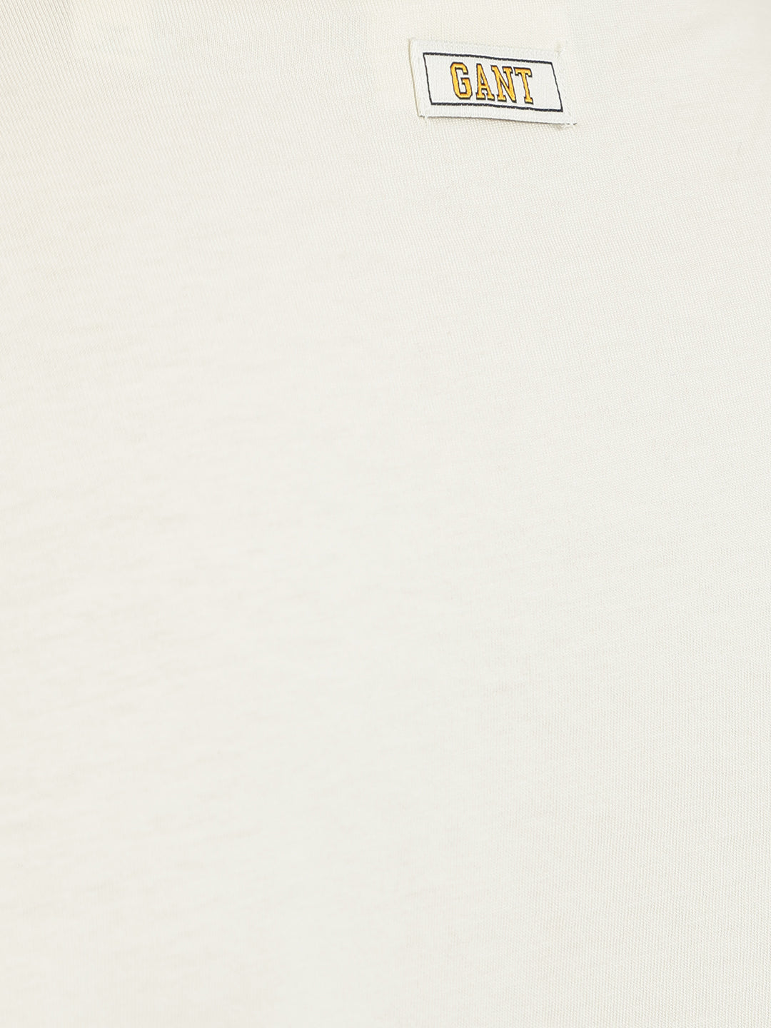 Gant Men Solid Round Neck Short Sleeves Tshirt