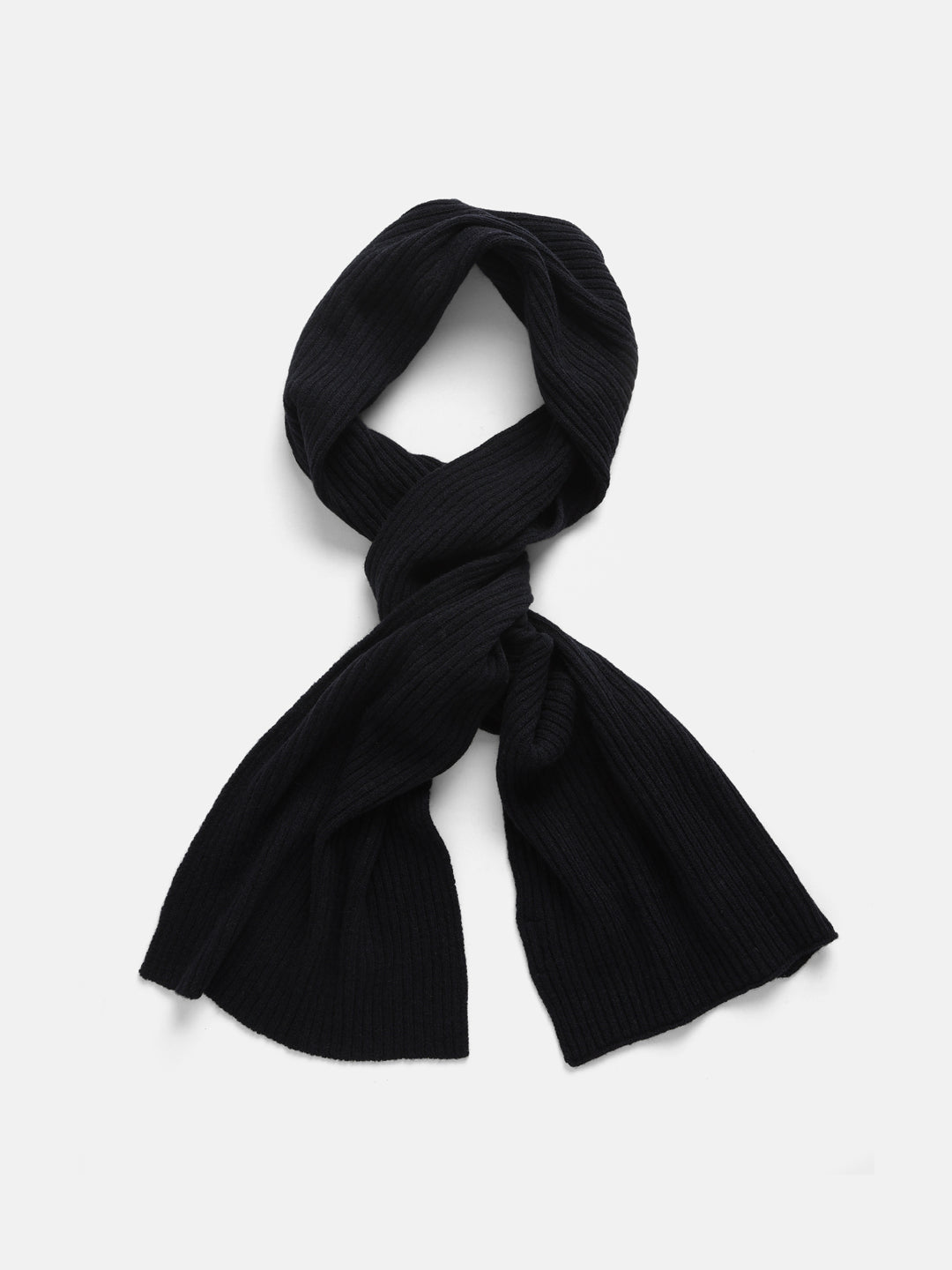 Gant Men Blue Solid Muffler with Beanie Caps