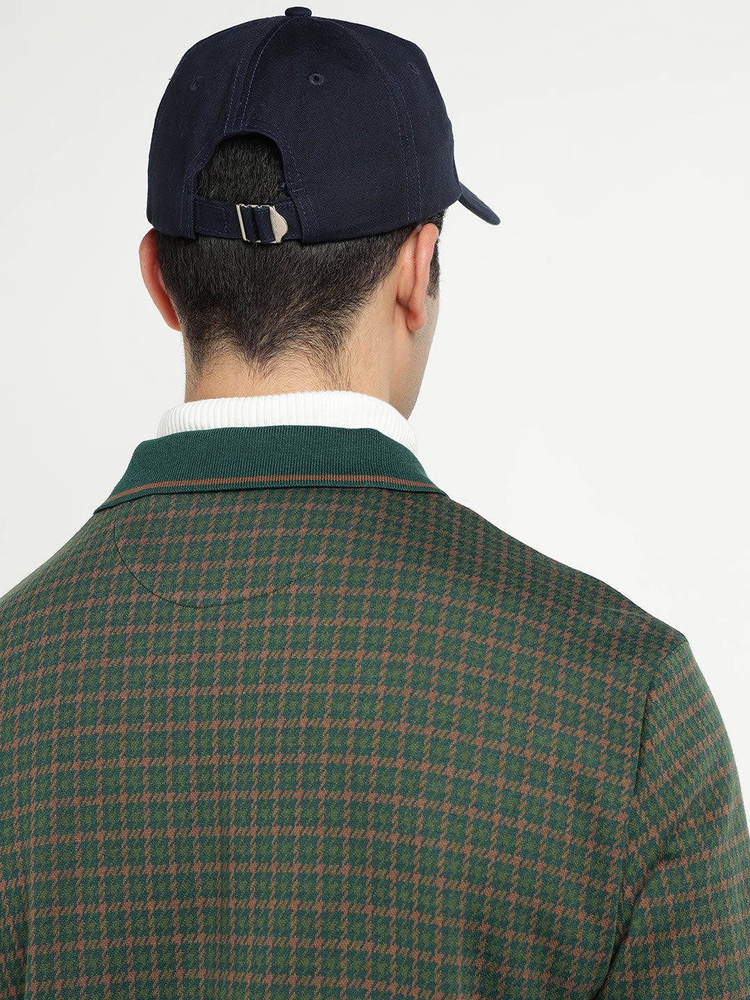 Gant Men Green Solid Polo Tshirt