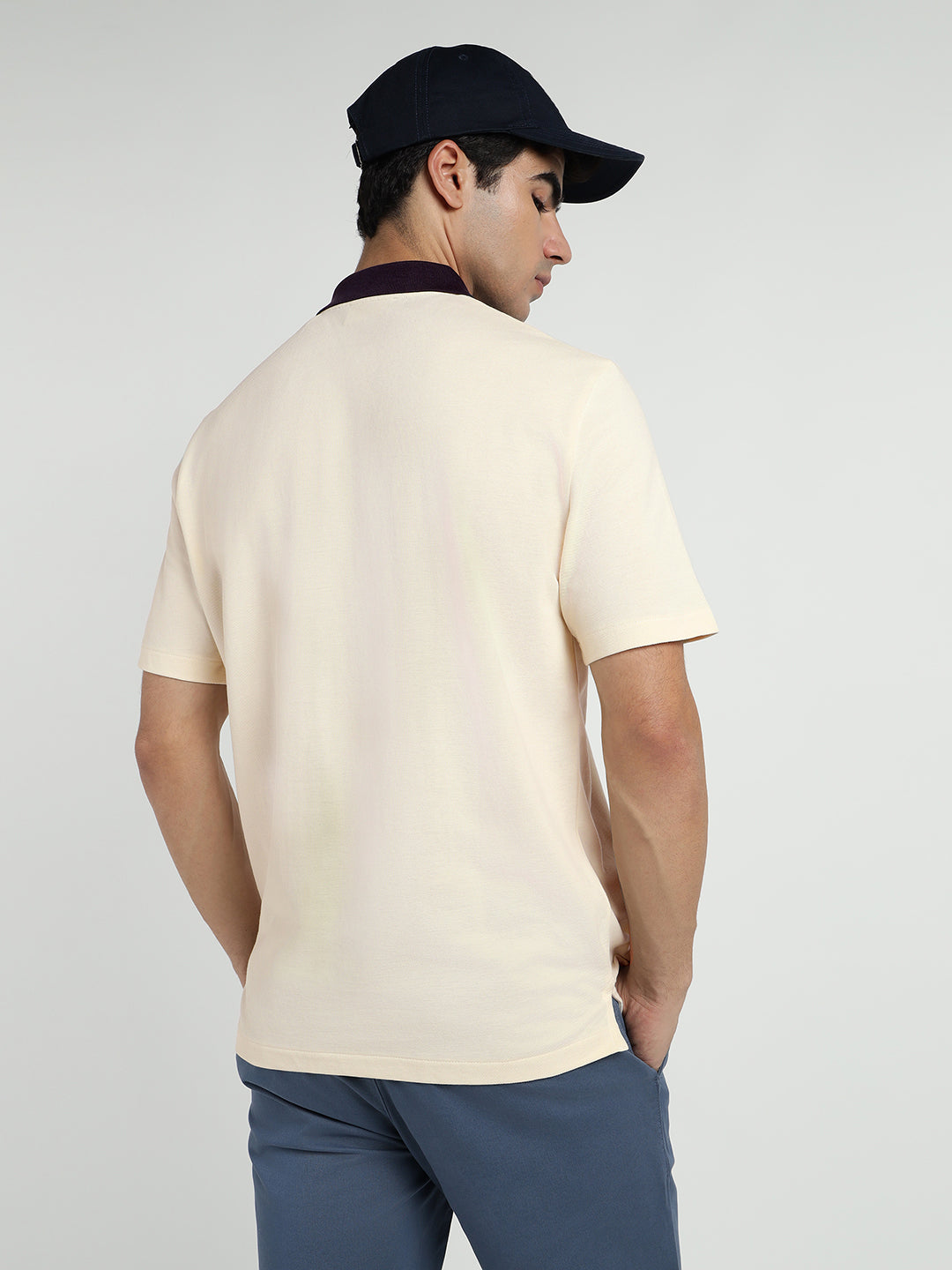 Gant Men Cream Polo Tshirt
