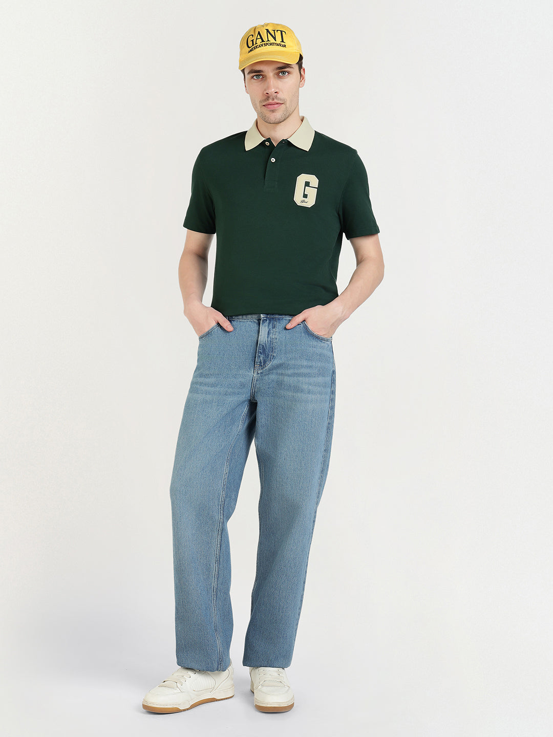 Gant Men Green Polo Tshirt