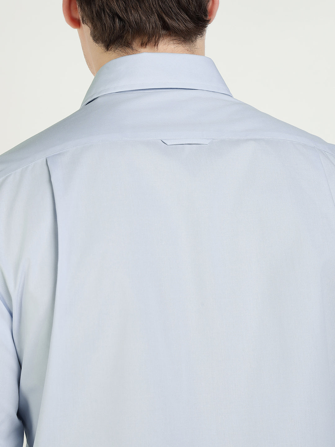 Gant Men Blue Solid Collar Shirt