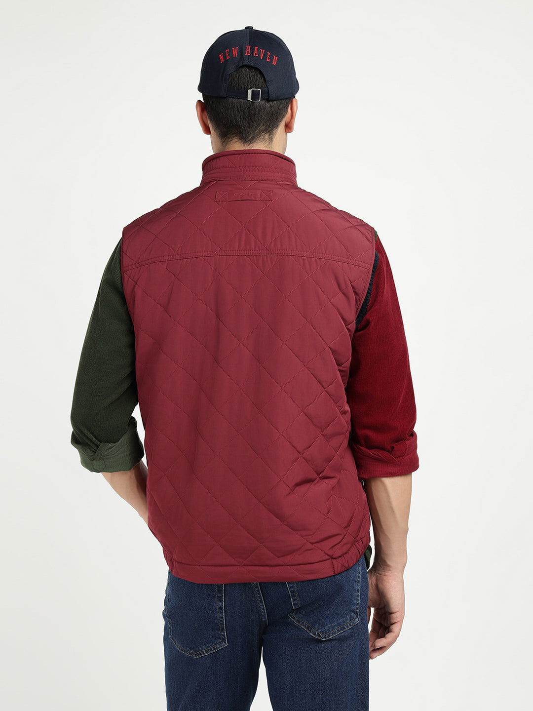 Gant Men Red Solid Collar Jacket