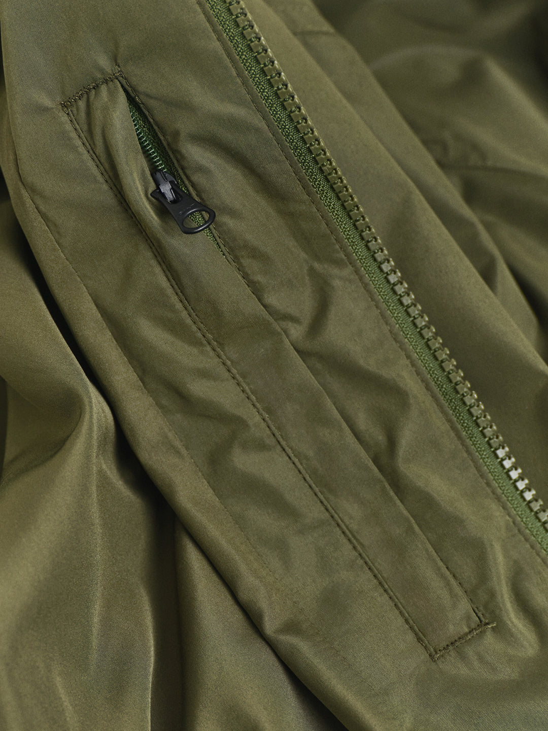 Gant Men Green Solid Collar Jacket