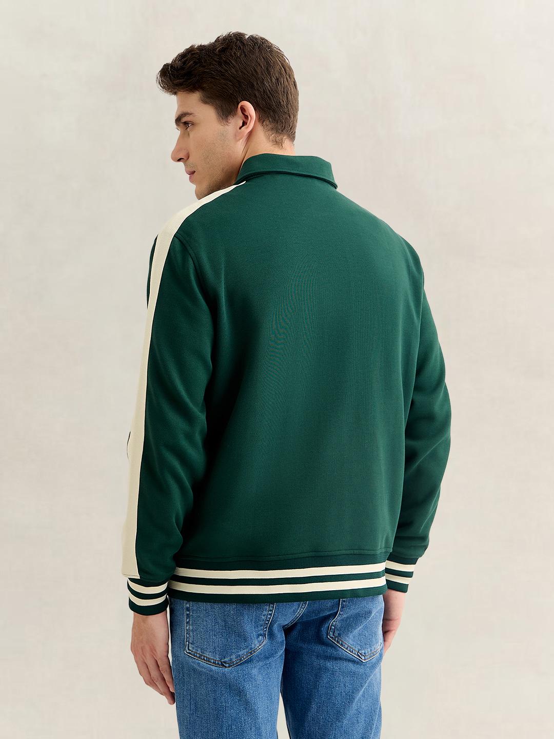 Gant Men Green Regular Fit Solid Jacket