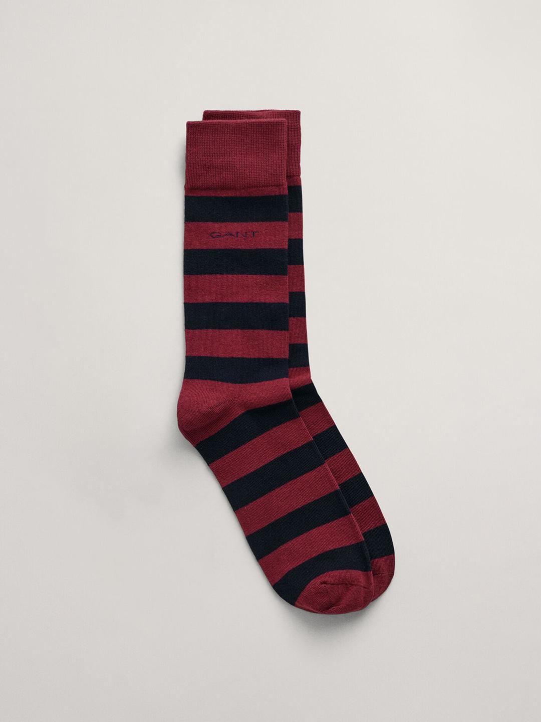 Gant Men Multi Striped Socks - Pack of 2
