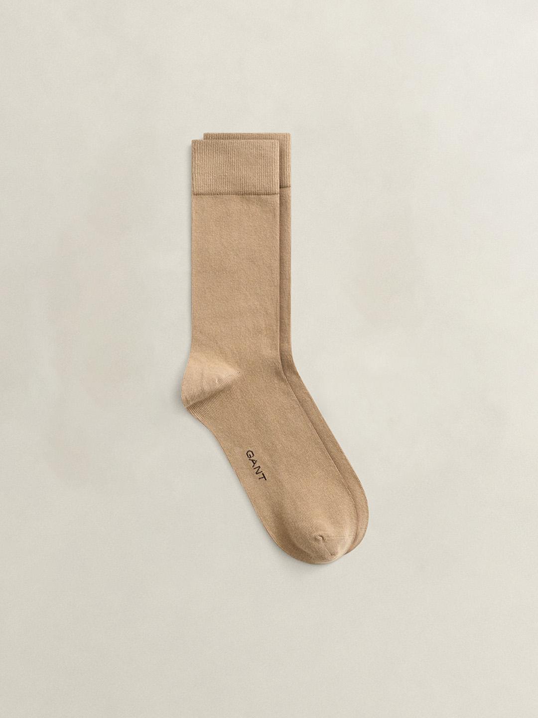 Gant Men Multicolour Regular Fit Solid Argyle Socks - Pack Of 3