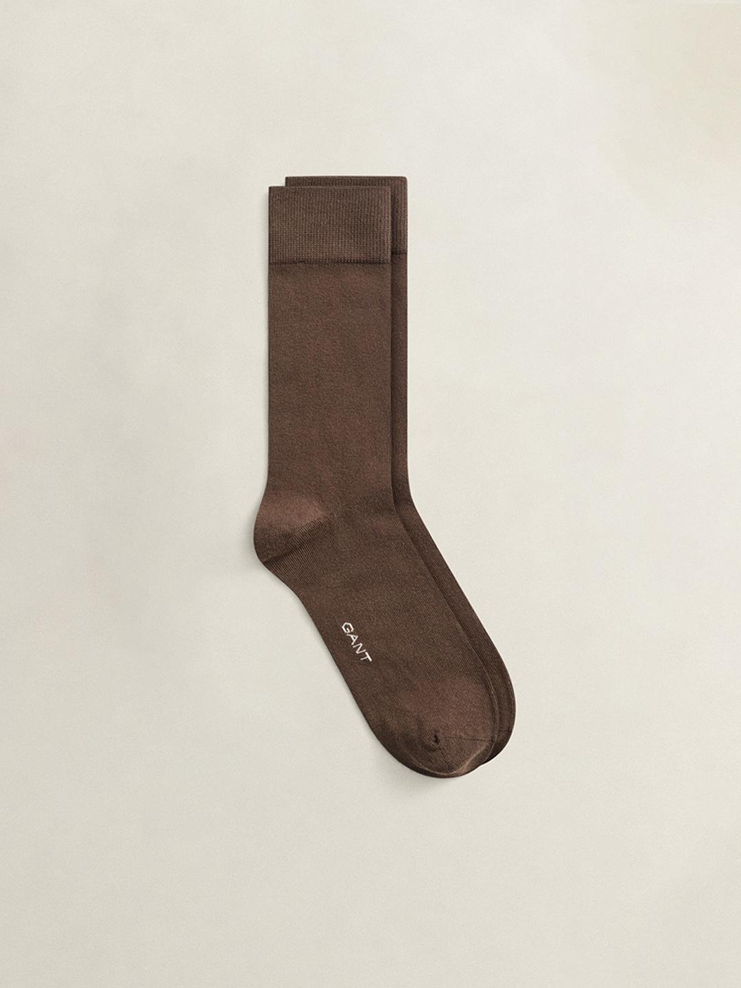 Gant Men Multicolour Regular Fit Solid Argyle Socks - Pack Of 3