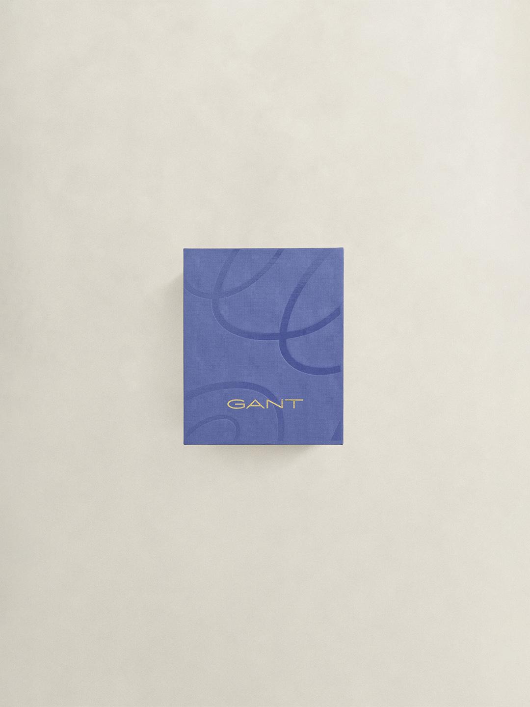 Gant Men Multicolour Regular Fit Solid Socks - Pack Of 2