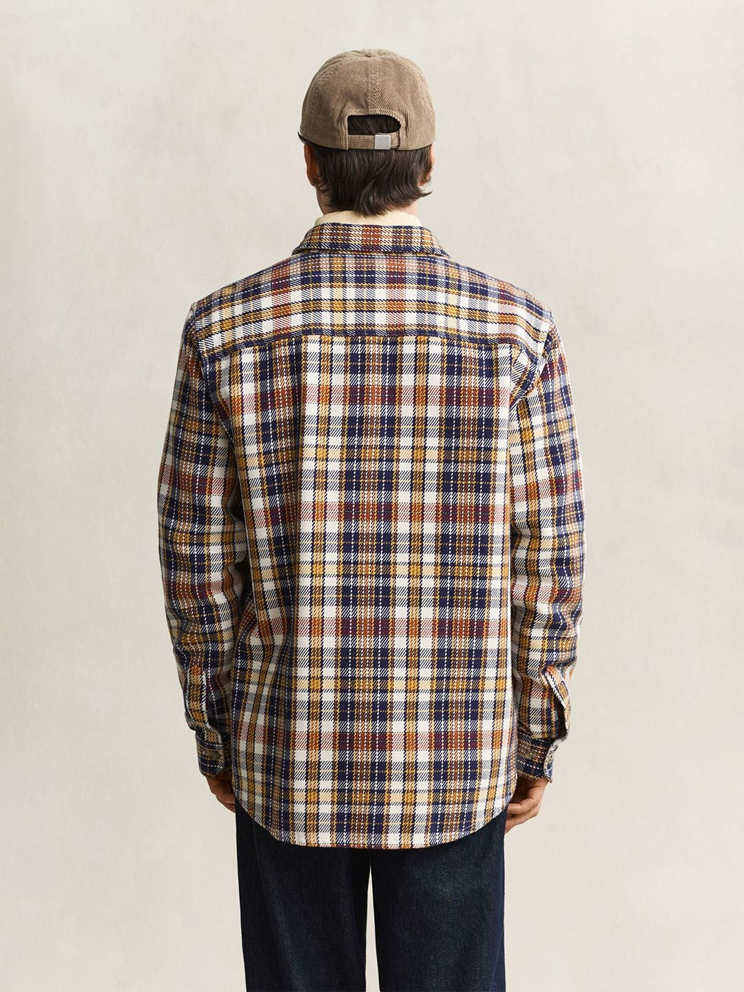 GANT Men Multicolour Checked Regular Fit Twill Shirt