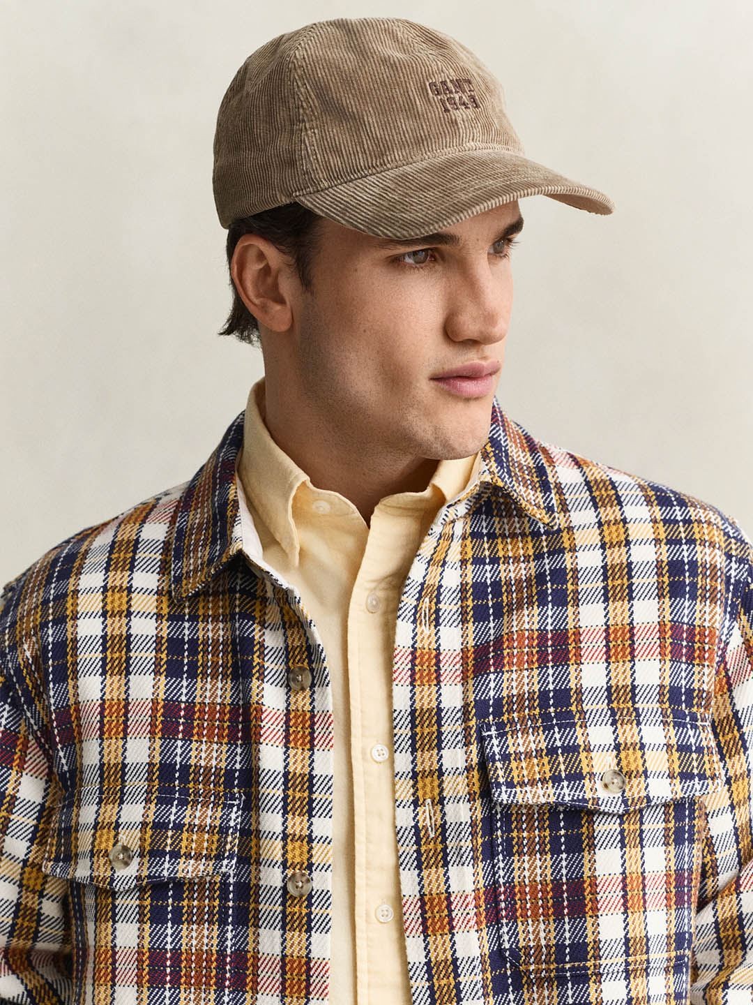 GANT Men Multicolour Checked Regular Fit Twill Shirt