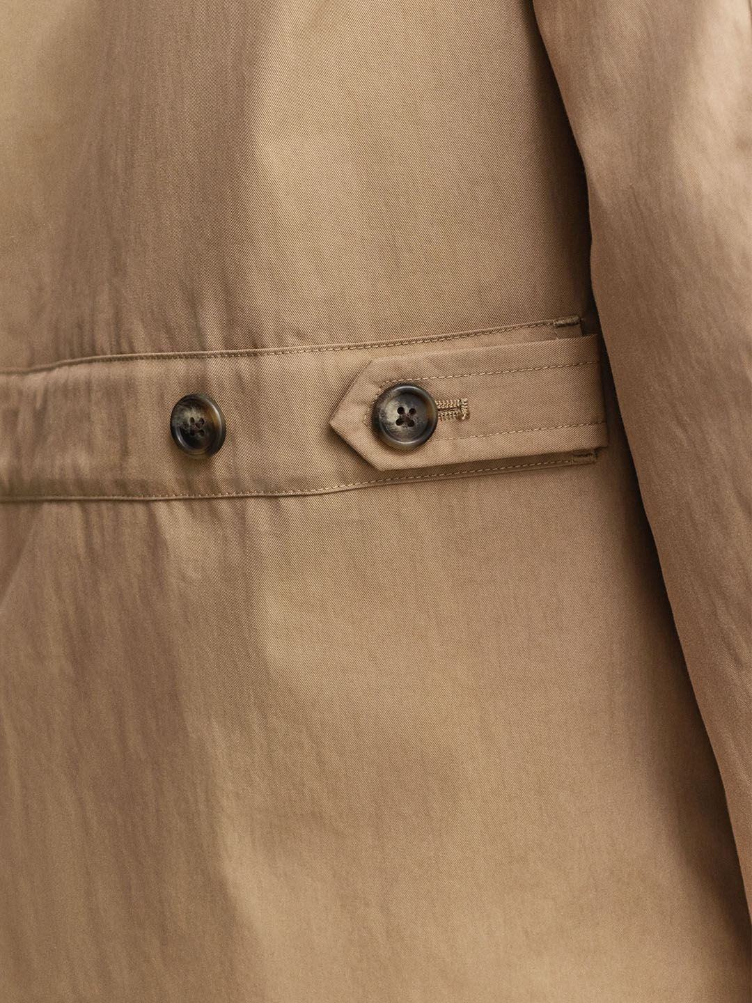 GANT Men Beige Solid Regular Fit Jacket