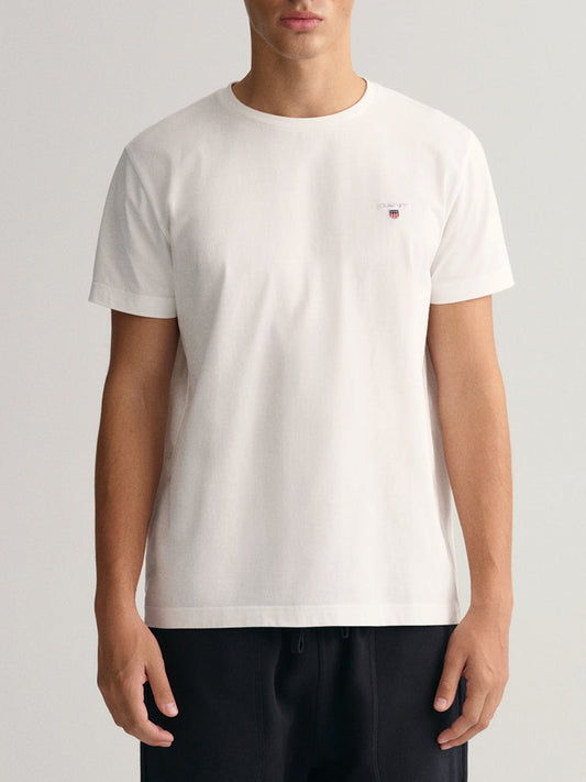 Gant White Original Regular Fit T-Shirt