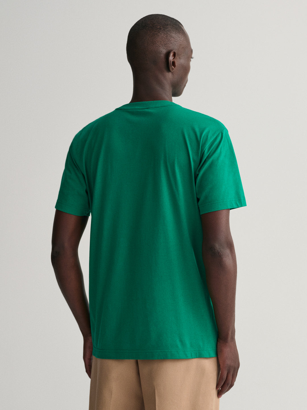 Gant Green Retro Crest Logo Regular Fit T-Shirt