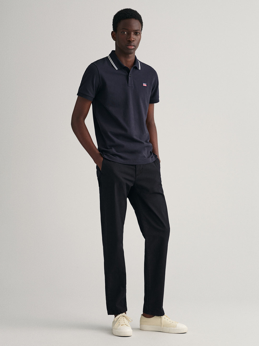 Gant Men Cotton Polo Collar T-shirt