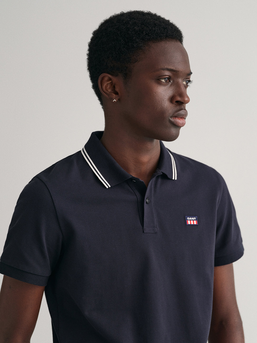 Gant Men Cotton Polo Collar T-shirt