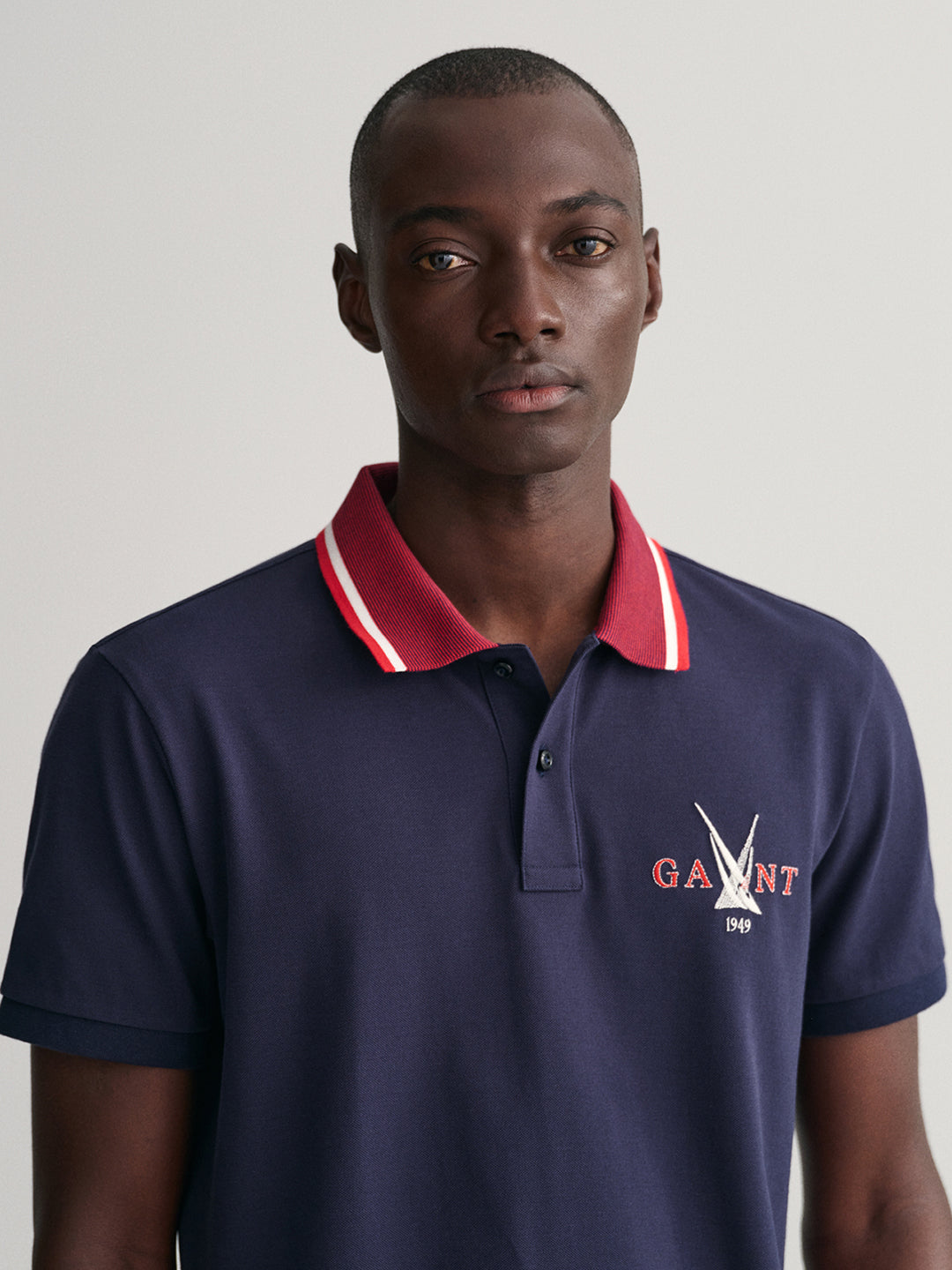 Gant Blue Sail Regular Fit Pique Polo T-Shirt
